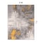 World Rug Gallery Bari Contemporary Abstract Art Area Rug 5' X 7' Yellow 4055YELLOW5X7 - alternate 3